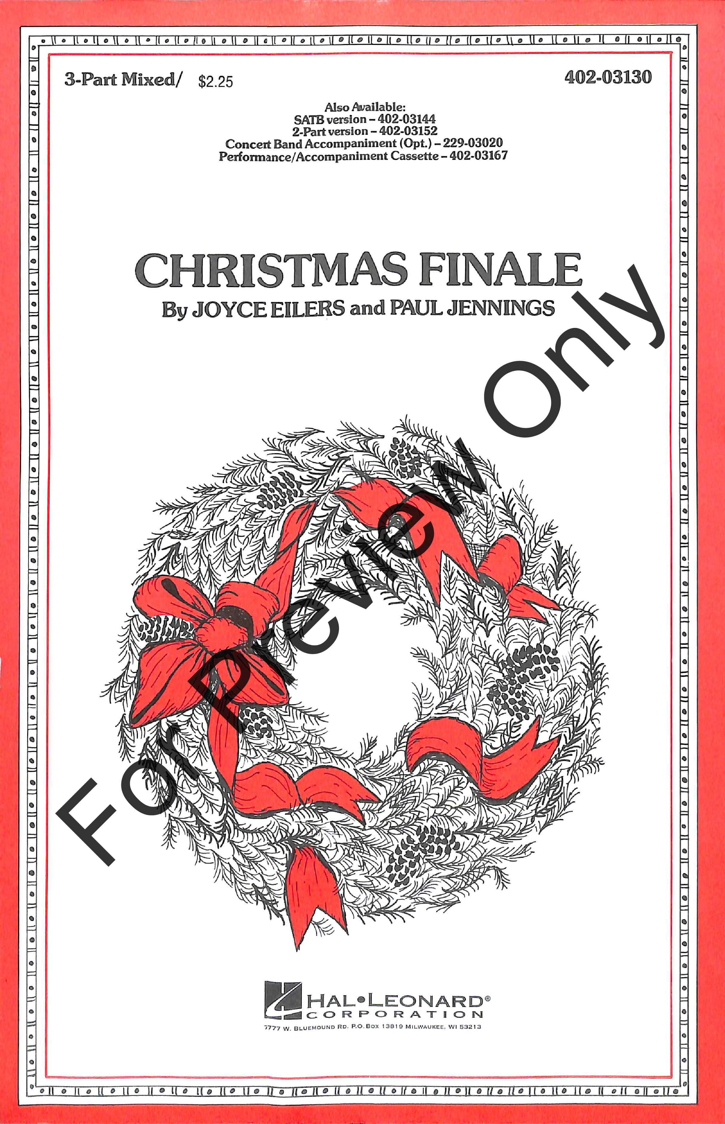 Christmas Finale