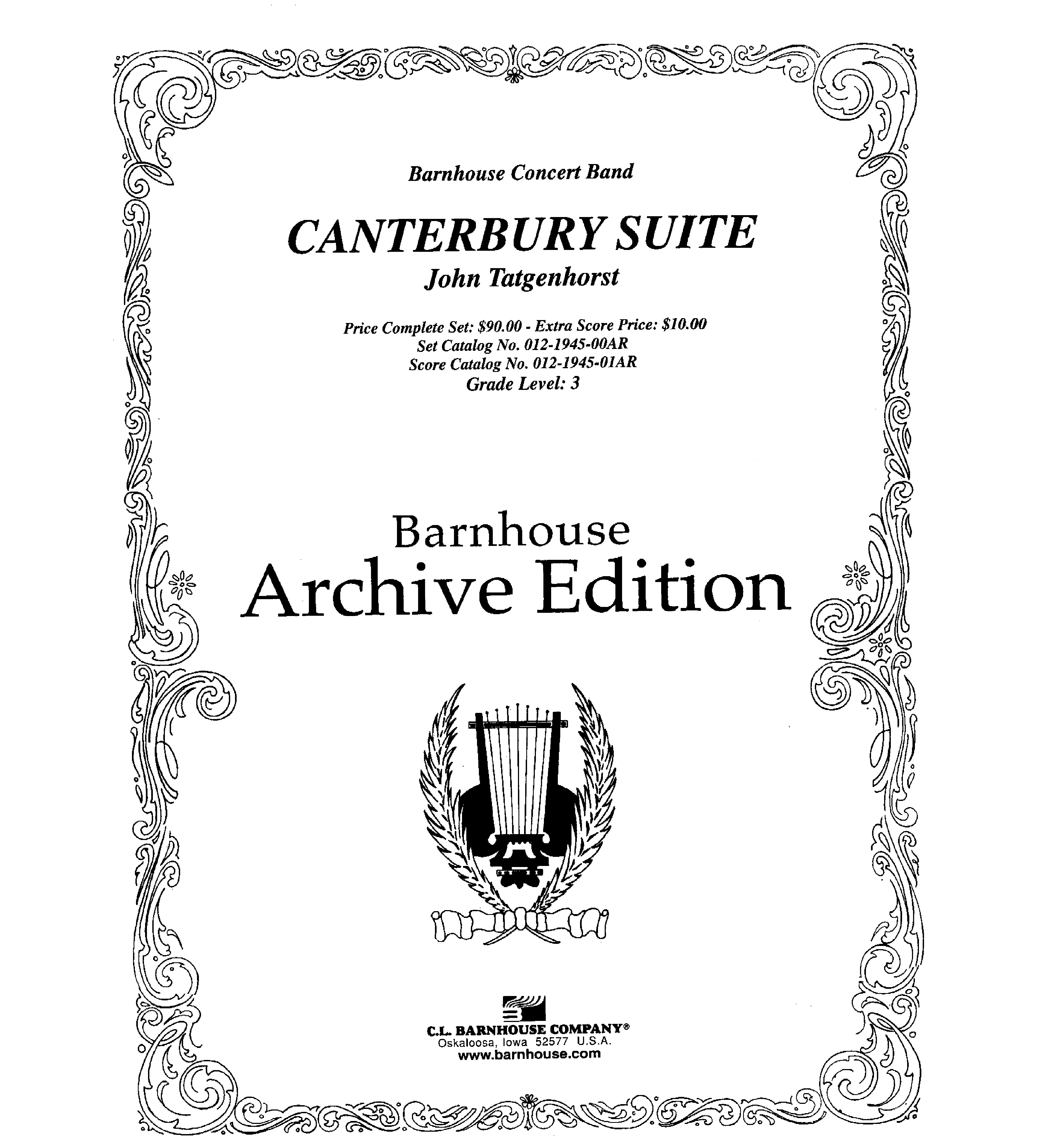 CANTERBURY SUITE