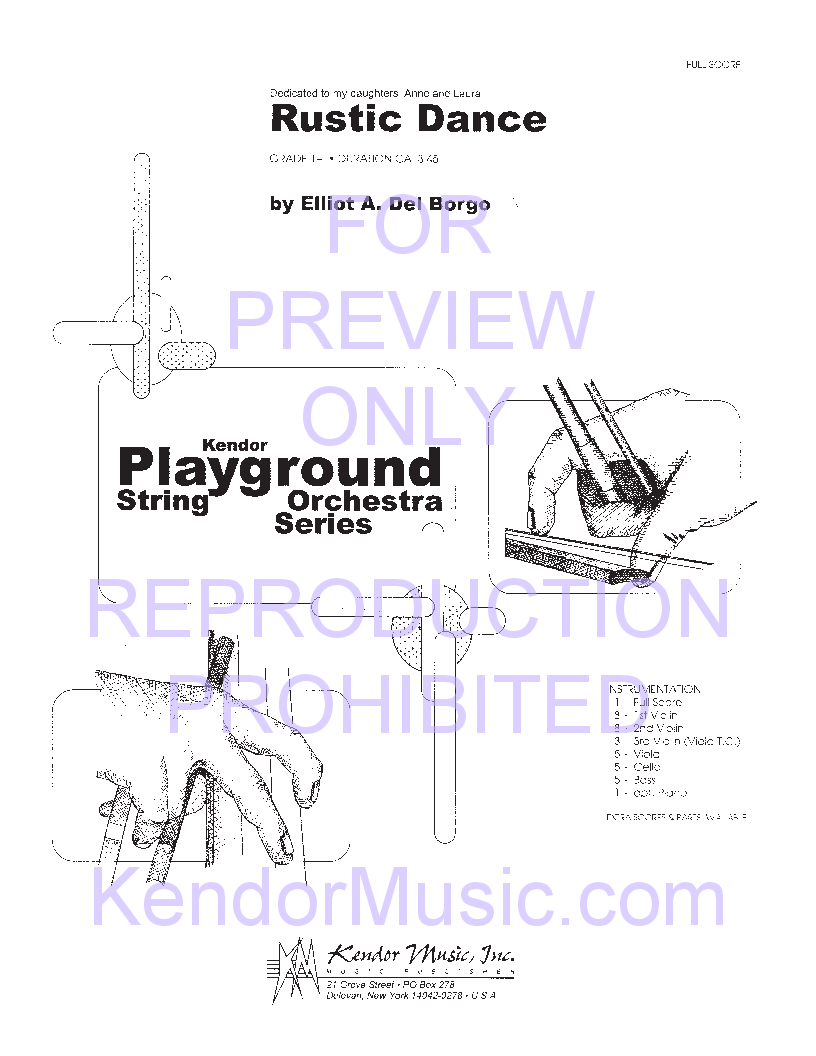RUSTIC DANCE STRING ORCH