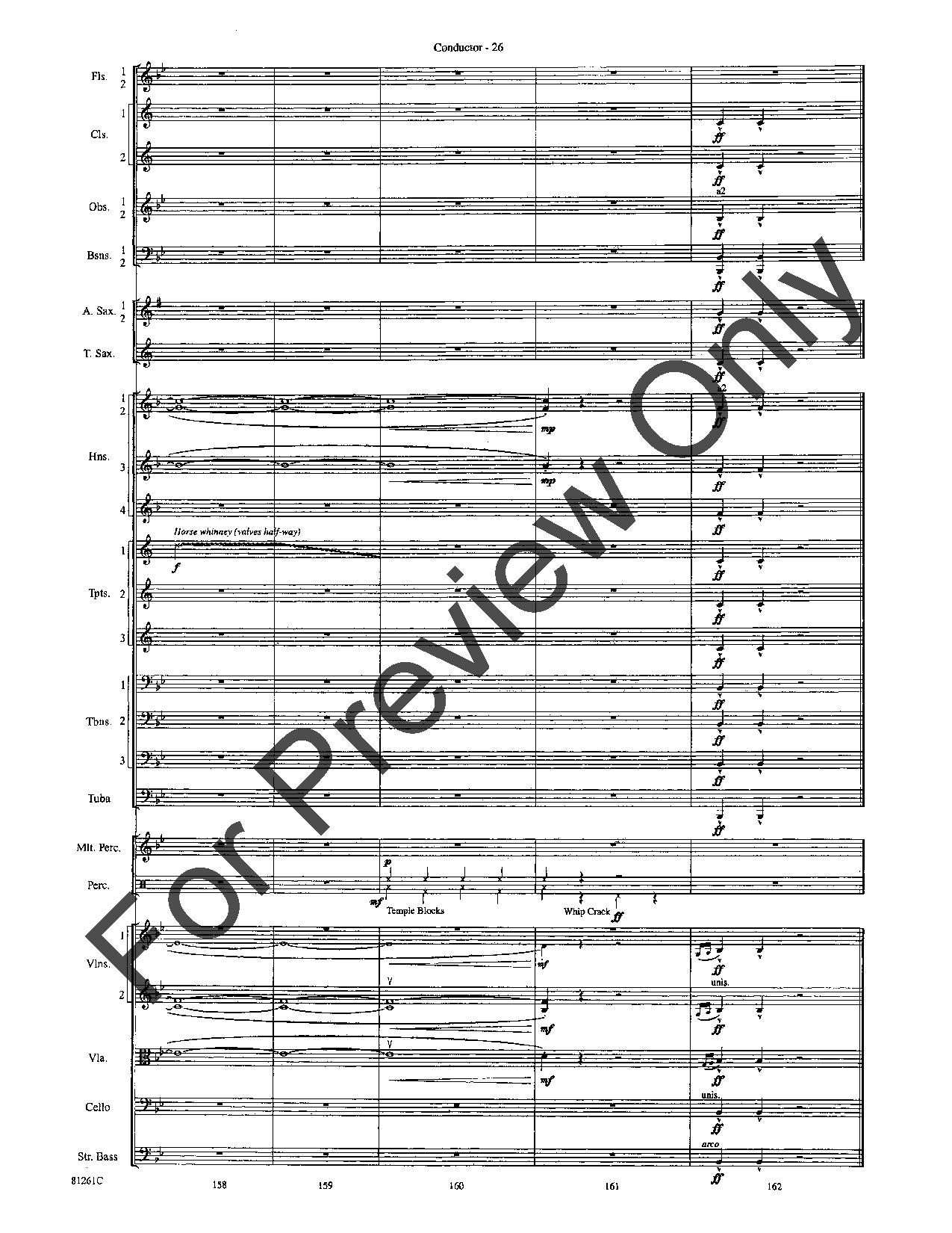 SLEIGH RIDE SCORE