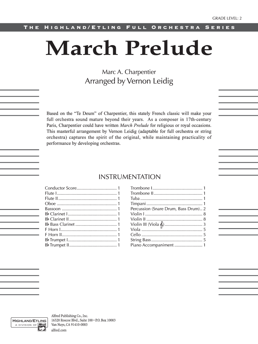 MARCH PRELUDE EPRINT