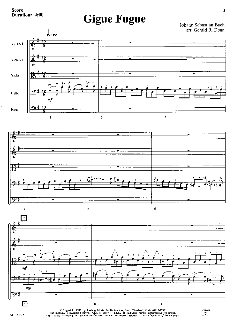 GIGUE FUGUE