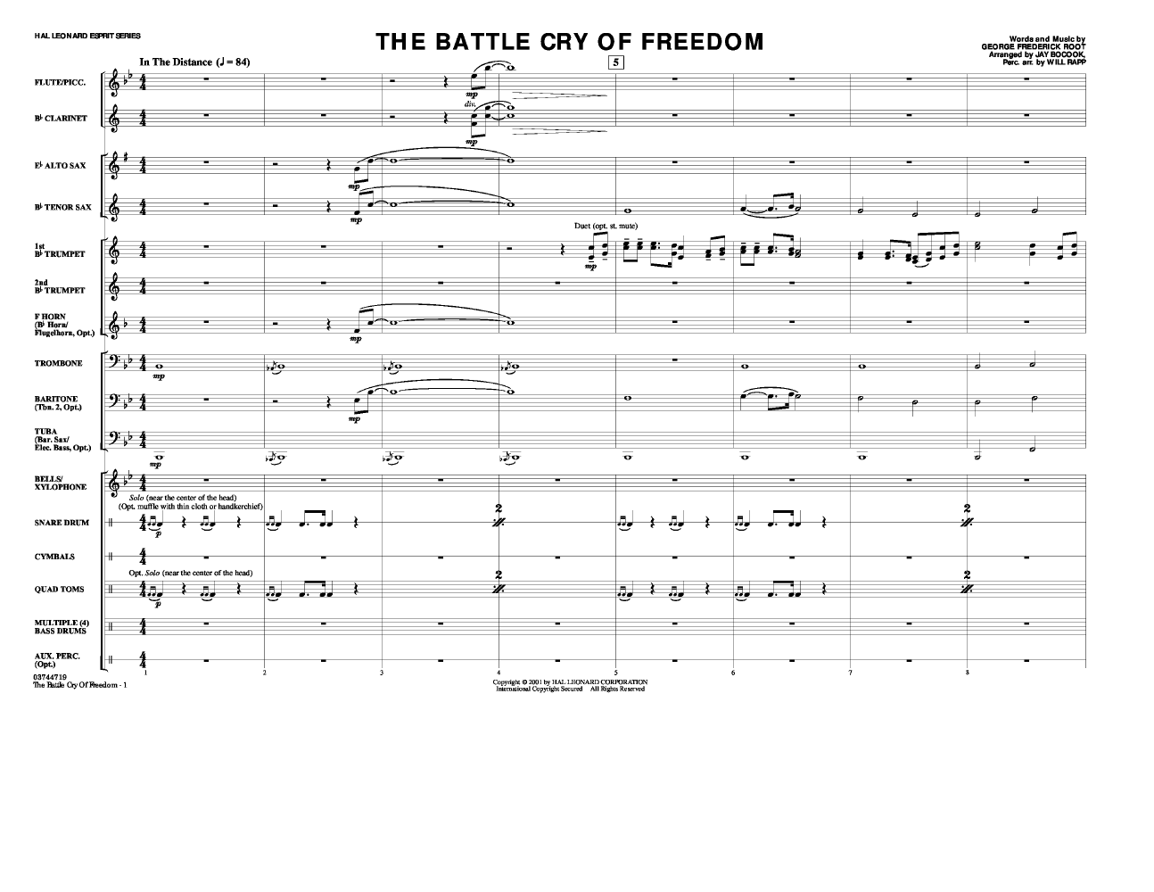 BATTLE CRY OF FREEDOM
