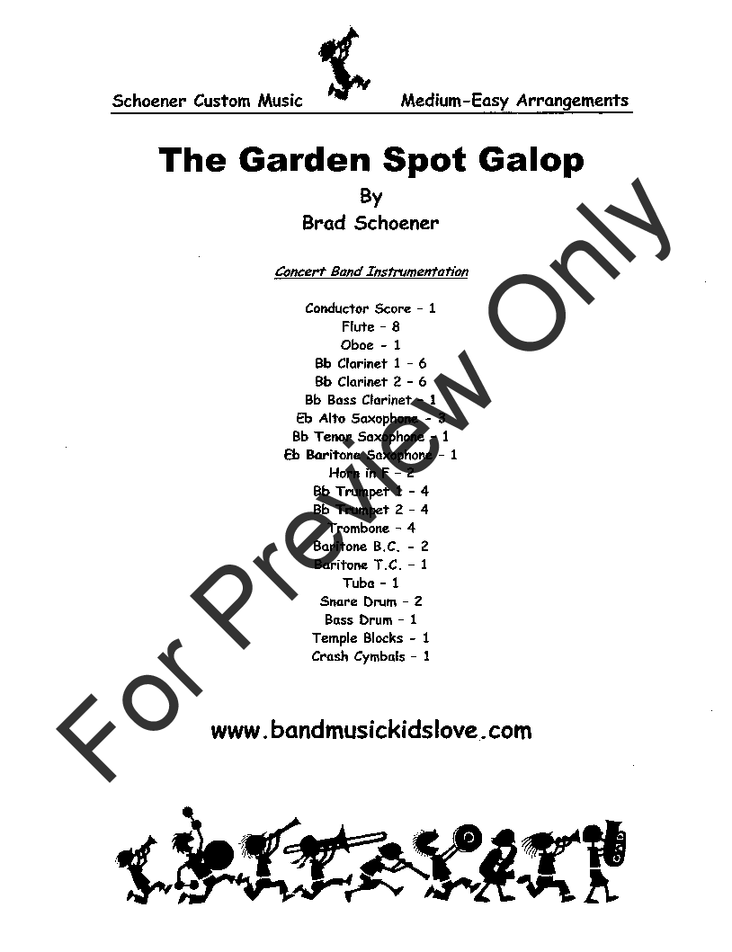 GARDEN SPOT GALOP P.O.D.