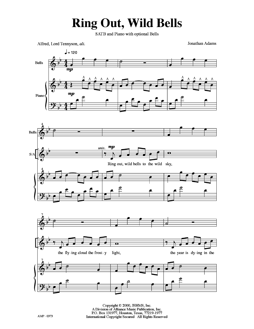 Ring Out, Ye Wild And Merry Bells sheet music for guitar solo (easy  tablature)