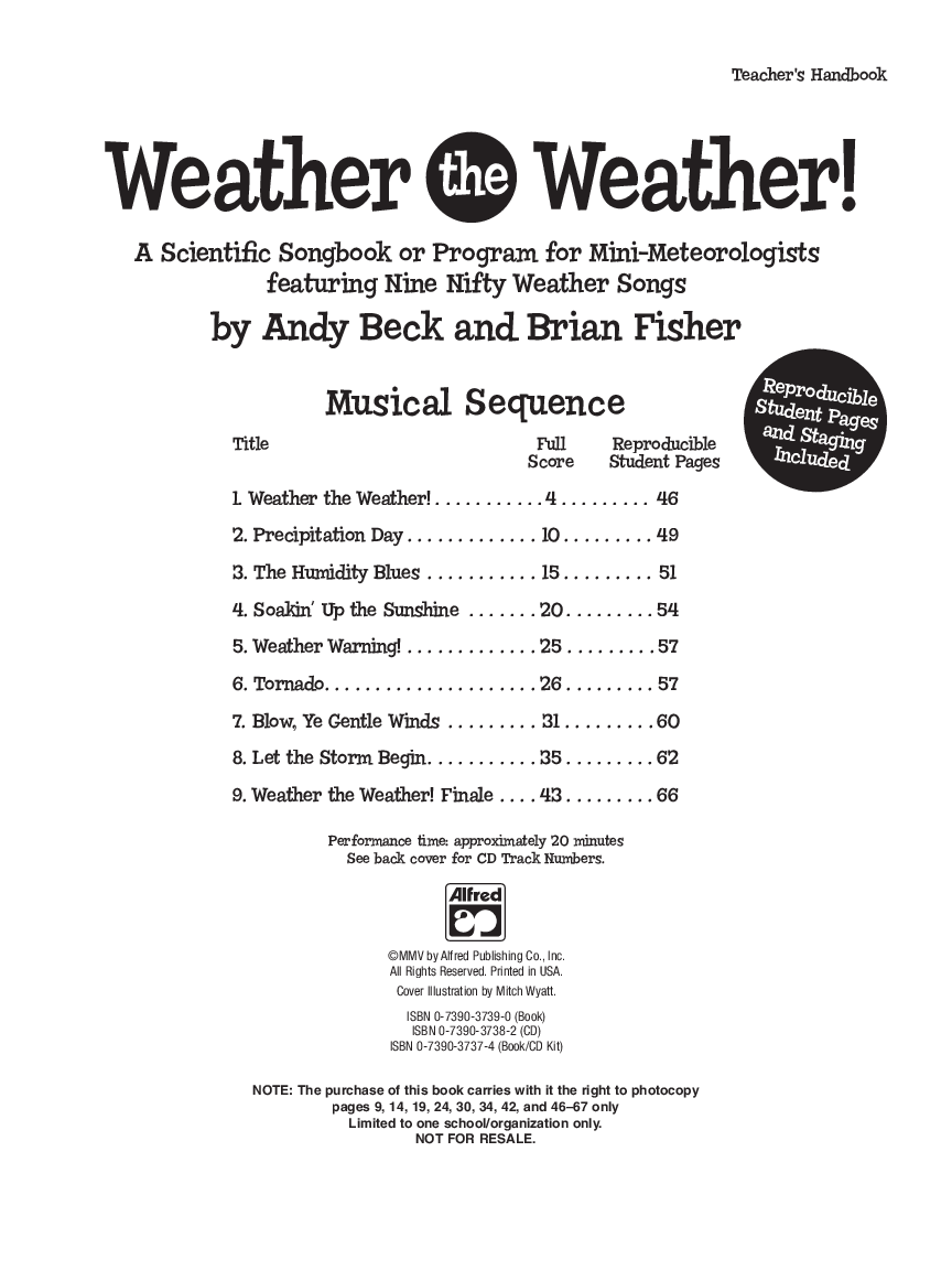 WEATHER THE WEATHER TEACHERS EDITIO