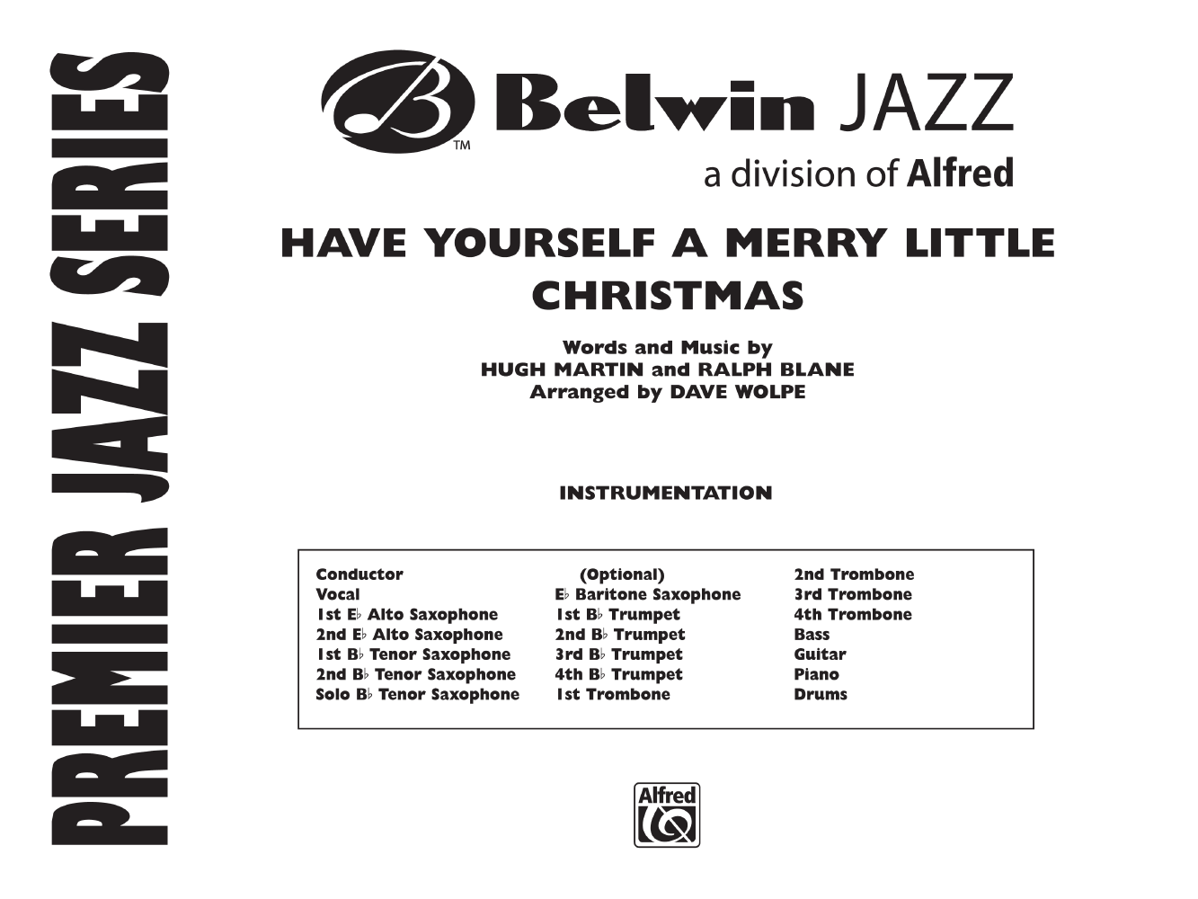 Have Yourself a Merry Little Christmas Vocal Solo with Jazz Ensemble Score