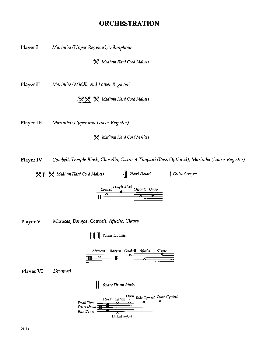 MEXICAN COLLECTION #1 PERC SEXTET