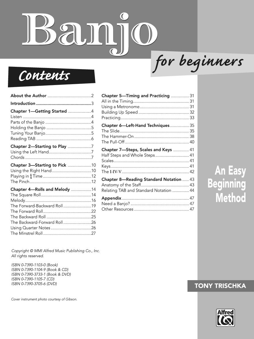 BANJO FOR BEGINNERS TAB