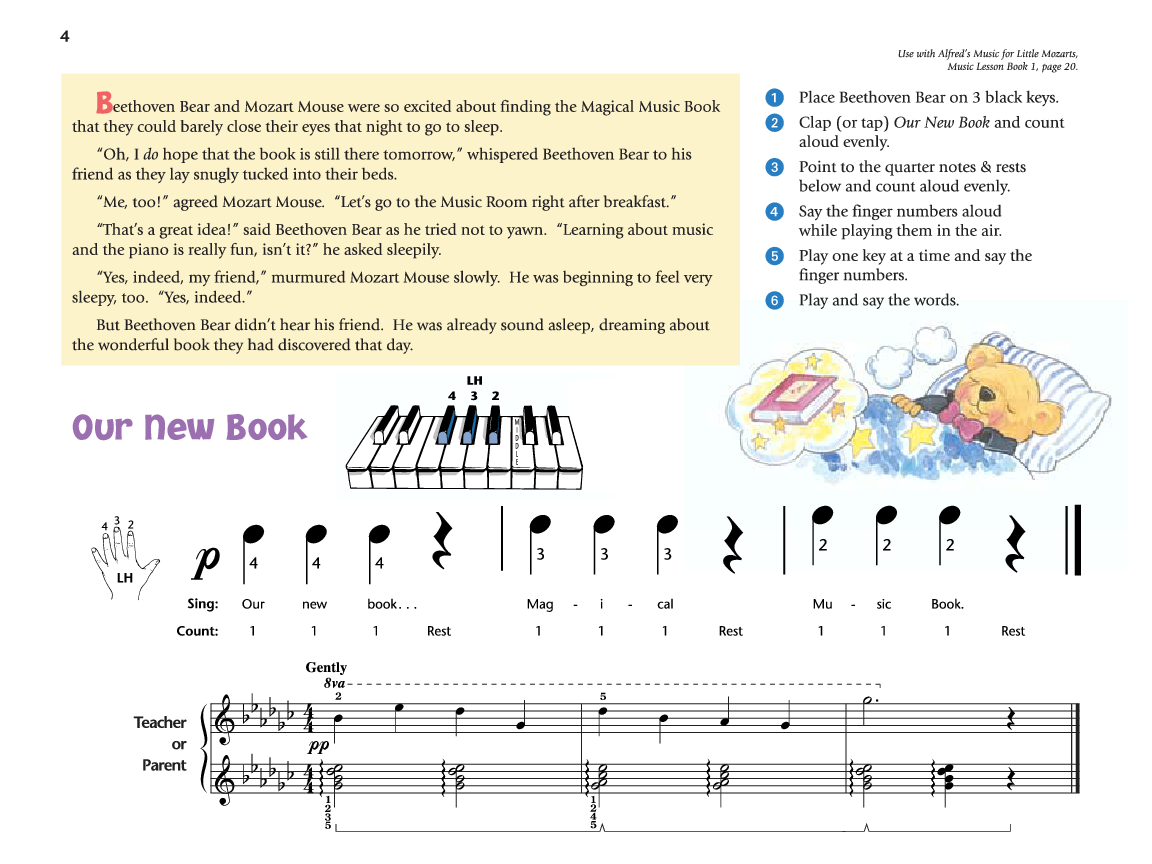 MUSIC FOR LITTLE MOZARTS #1 RECITAL