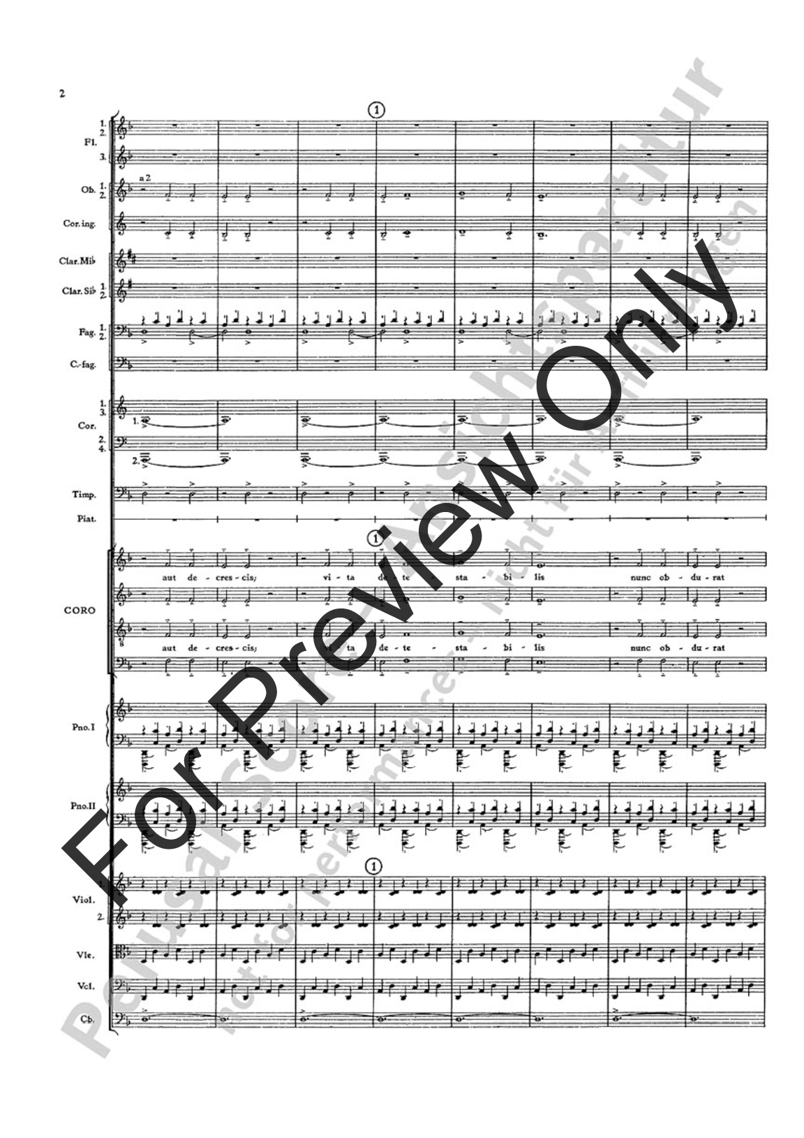 Carmina Burana ORCH-FULL SCORE