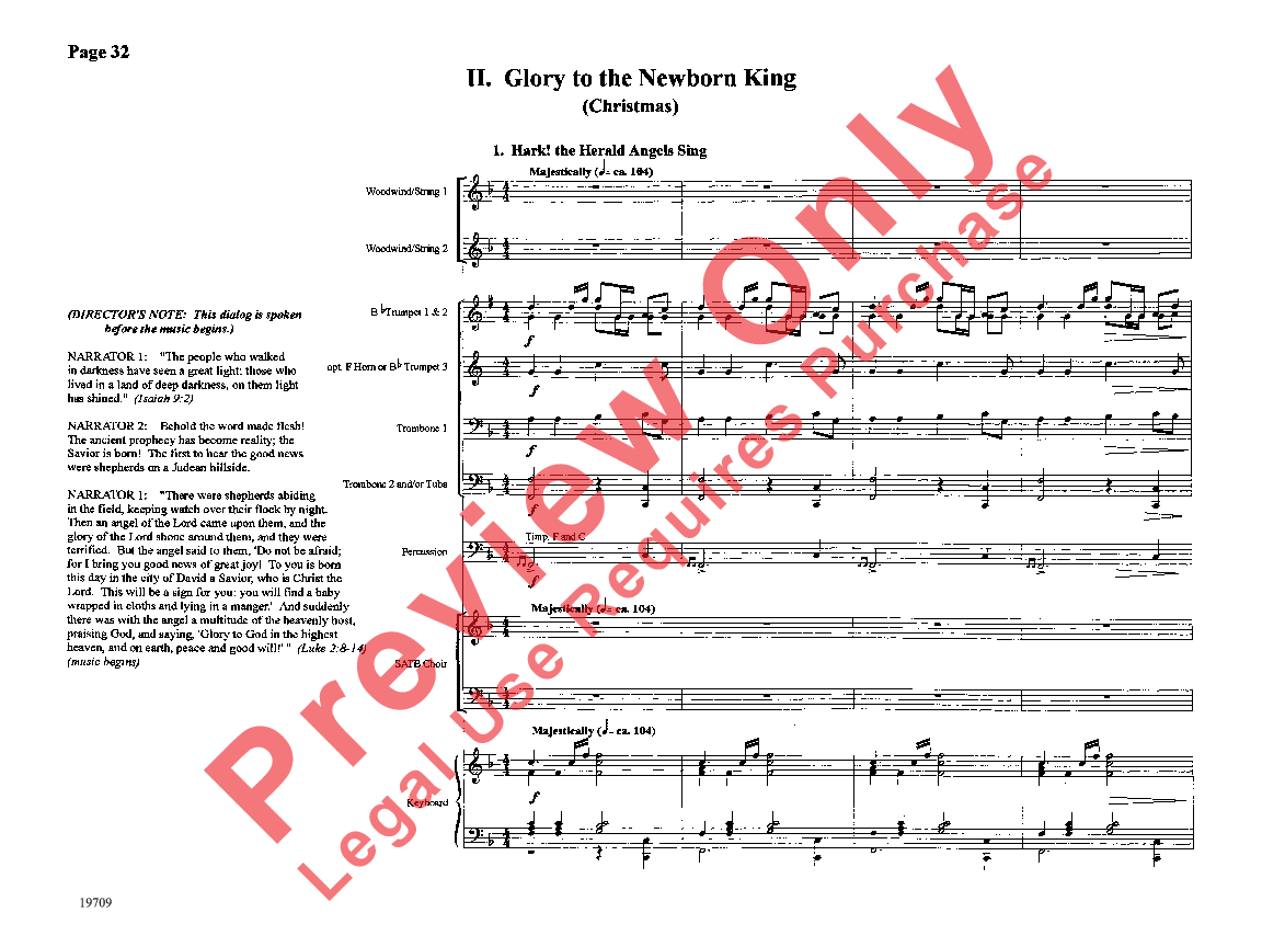 CHRISTMAS PROMISE INST PARTS