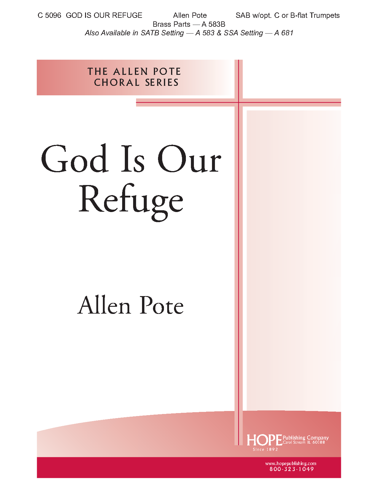 God Is Our Refuge Large Print Edition P.O.D.