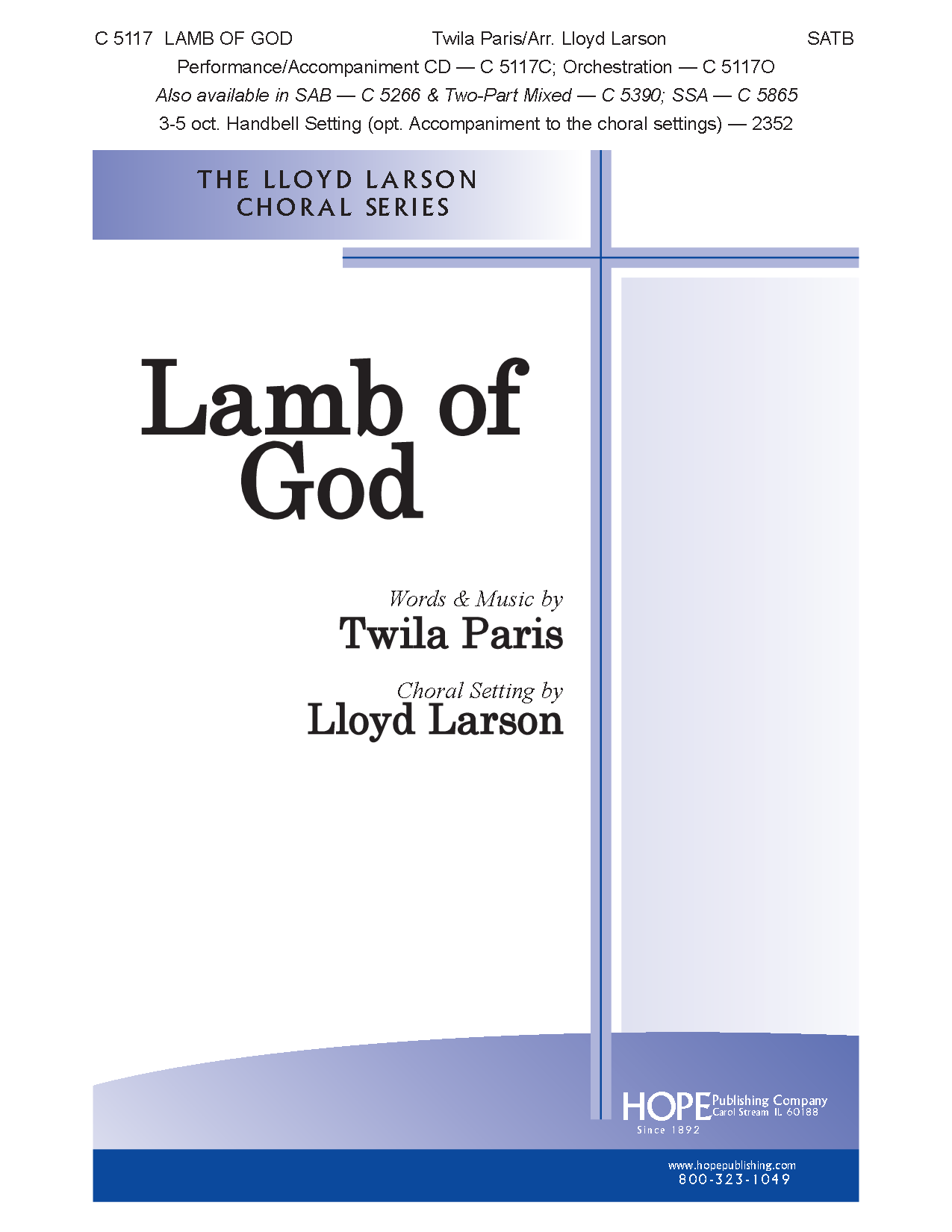 Lamb of God Large Print Edition P.O.D.