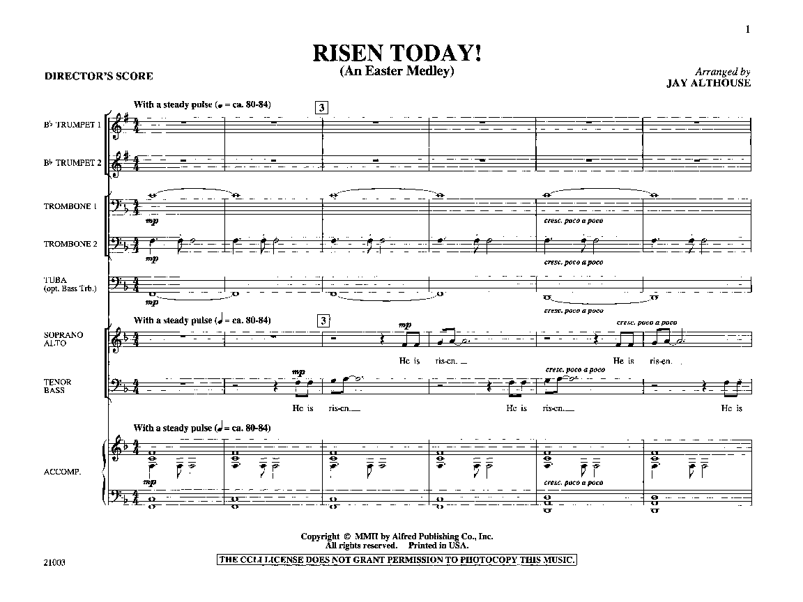 RISEN TODAY INST PARTS