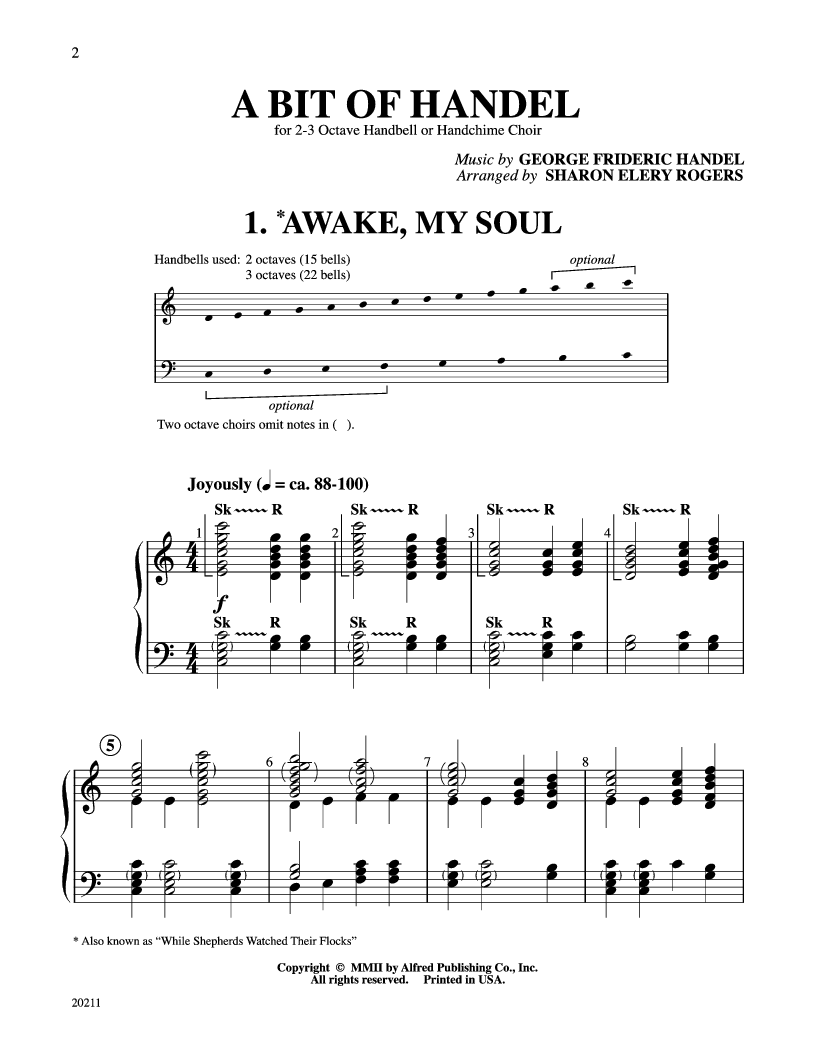 A Bit Of Handel 2-3 Octave