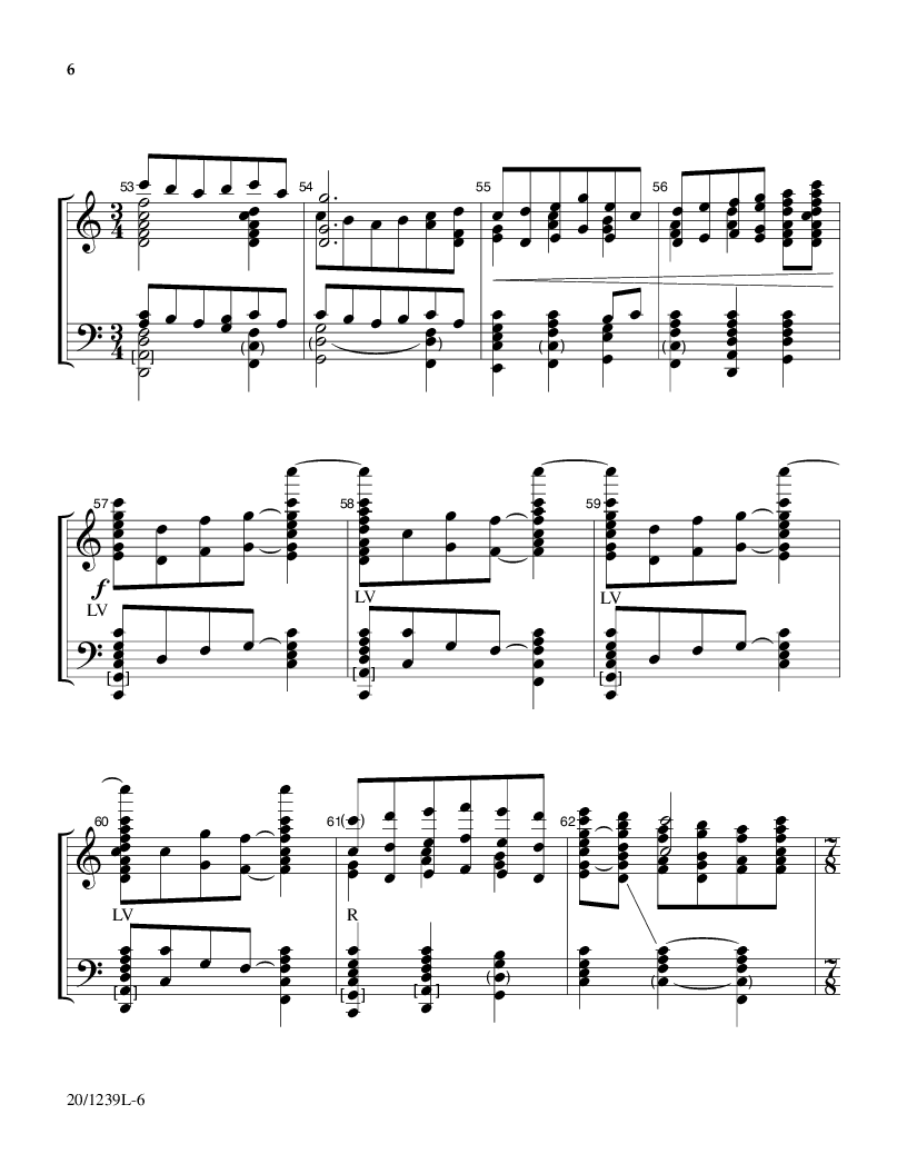 Change Ring Prelude On Divinum Mysterium 3-6 Octaves