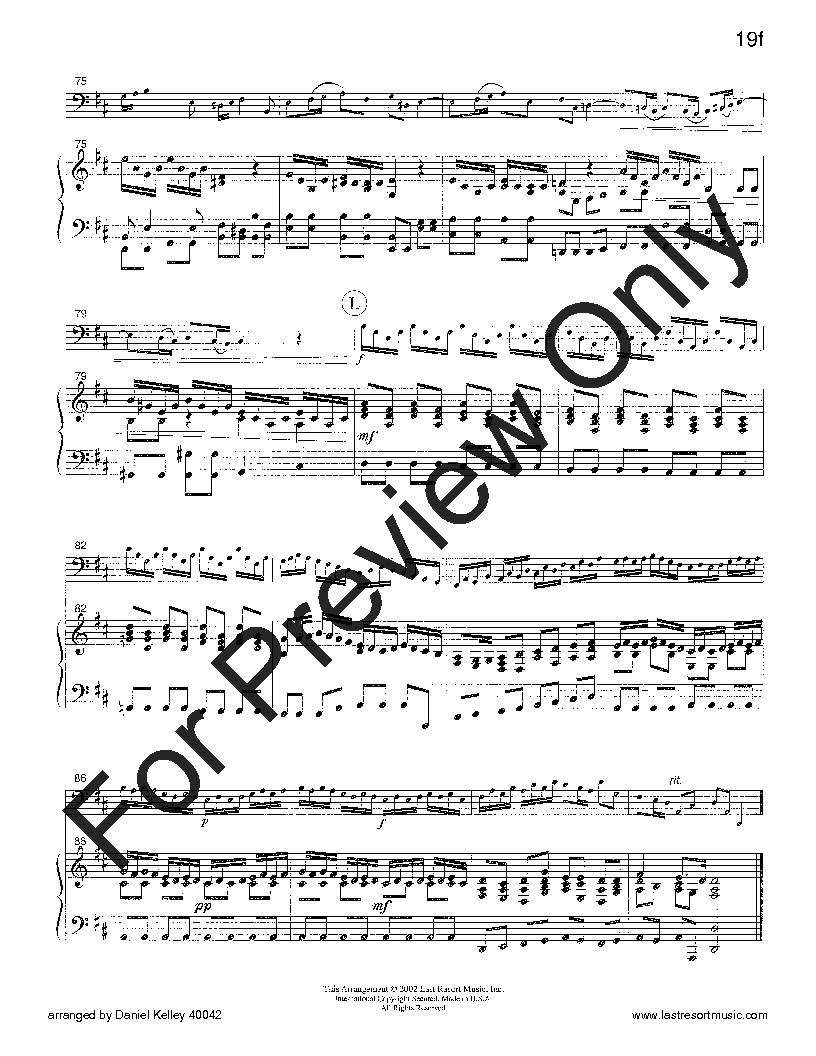 20 Traditional Wedding Solos Cello or Bassoon and Piano